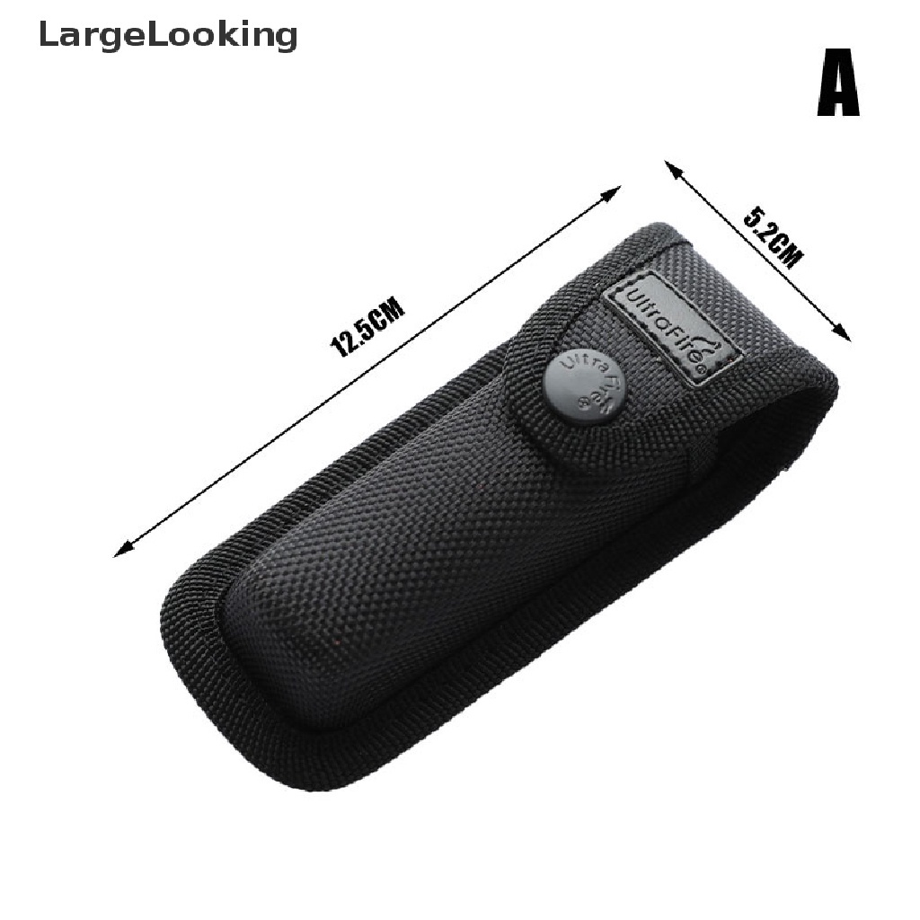 Professional Duty LargeLooking Tactical Flashlight Holster Pouch Belt Clip Outdoor EDC Tool Holder nice shopping Hard... - Image 5