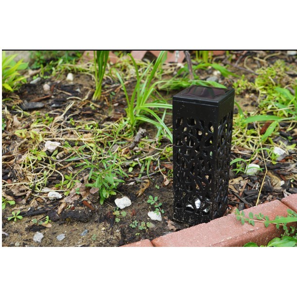 Multi Purpose Raya Lampu Solar Outdoor Waterproof Light Square Hollow Lawn LED Control Induction Garden Light【LY Li... - Image 5