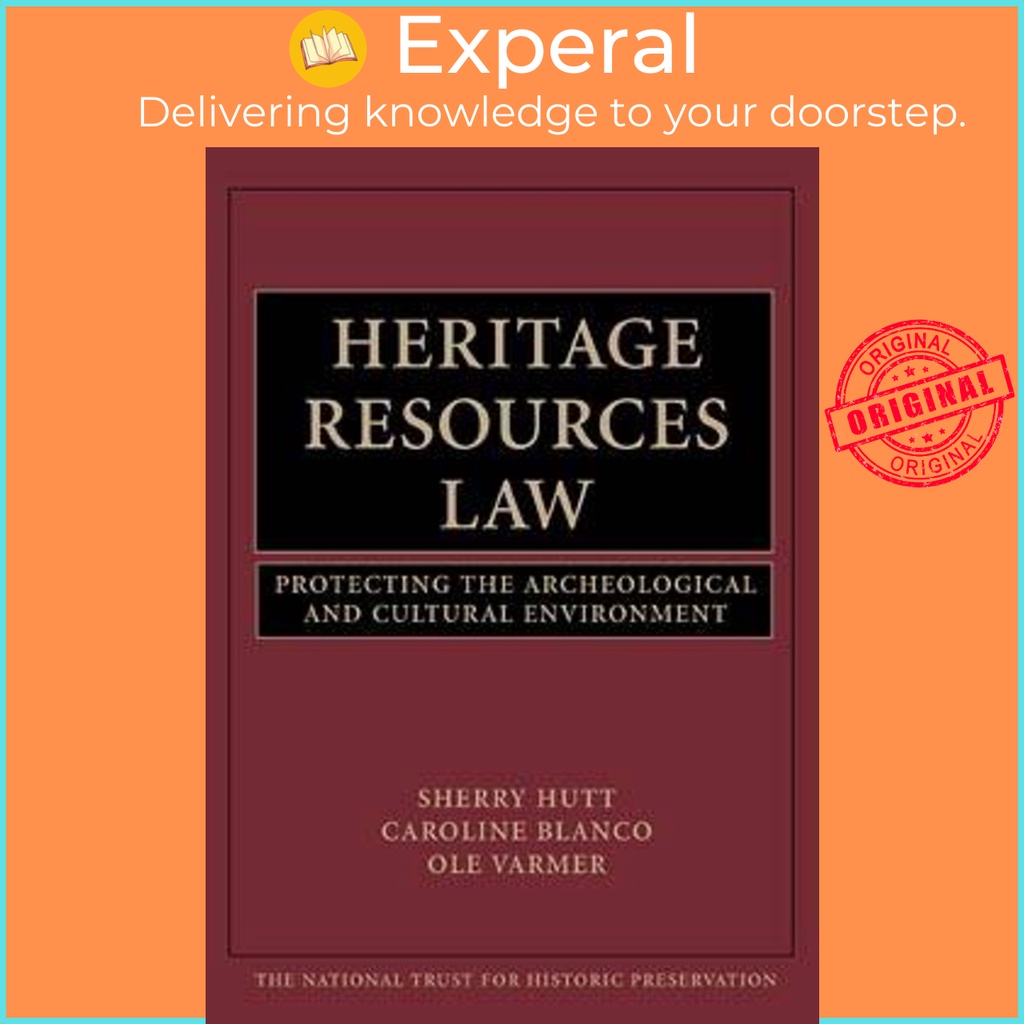 [English - 100% Original] - Heritage Resources Law - by National Trust for Historic Preservation (US edition, hardcover)