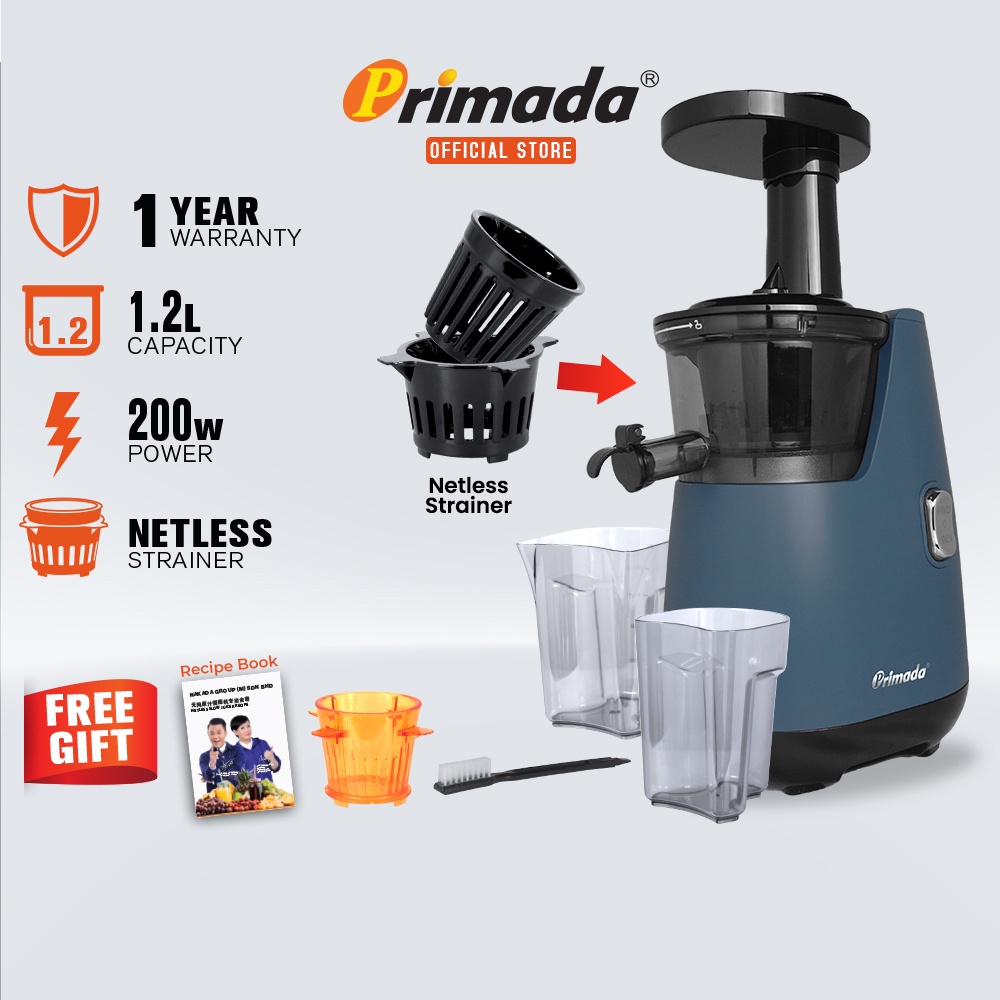 Primada Netless Slow Juicer PSJ10