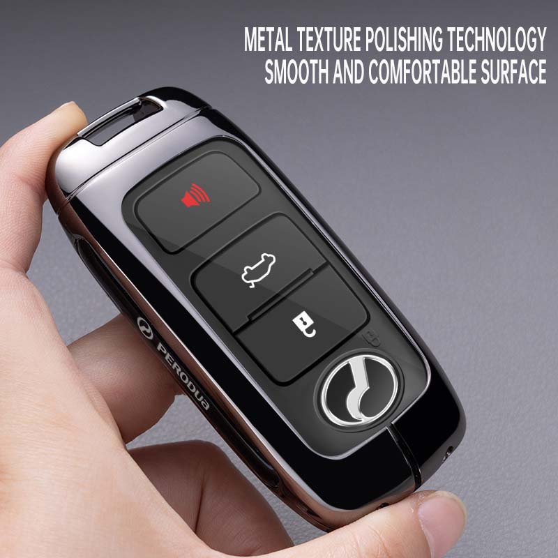 Purpose Have Perodua New Alza 2022 Myvi Axia 2023 Ativa Alloy Key Cover Keyless Car Case Remote Accessorie - Image 3