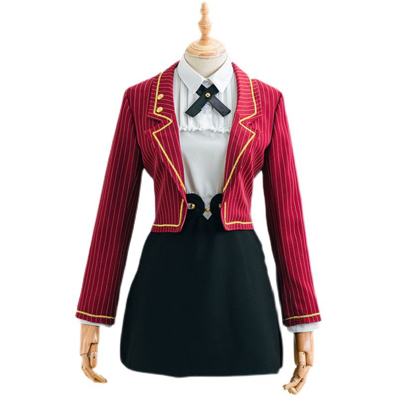 Essential Reliable Games Tears Of Themis Cosplay Set Raven Uniform Party Costume Women Halloween Premium Multi - Image 3