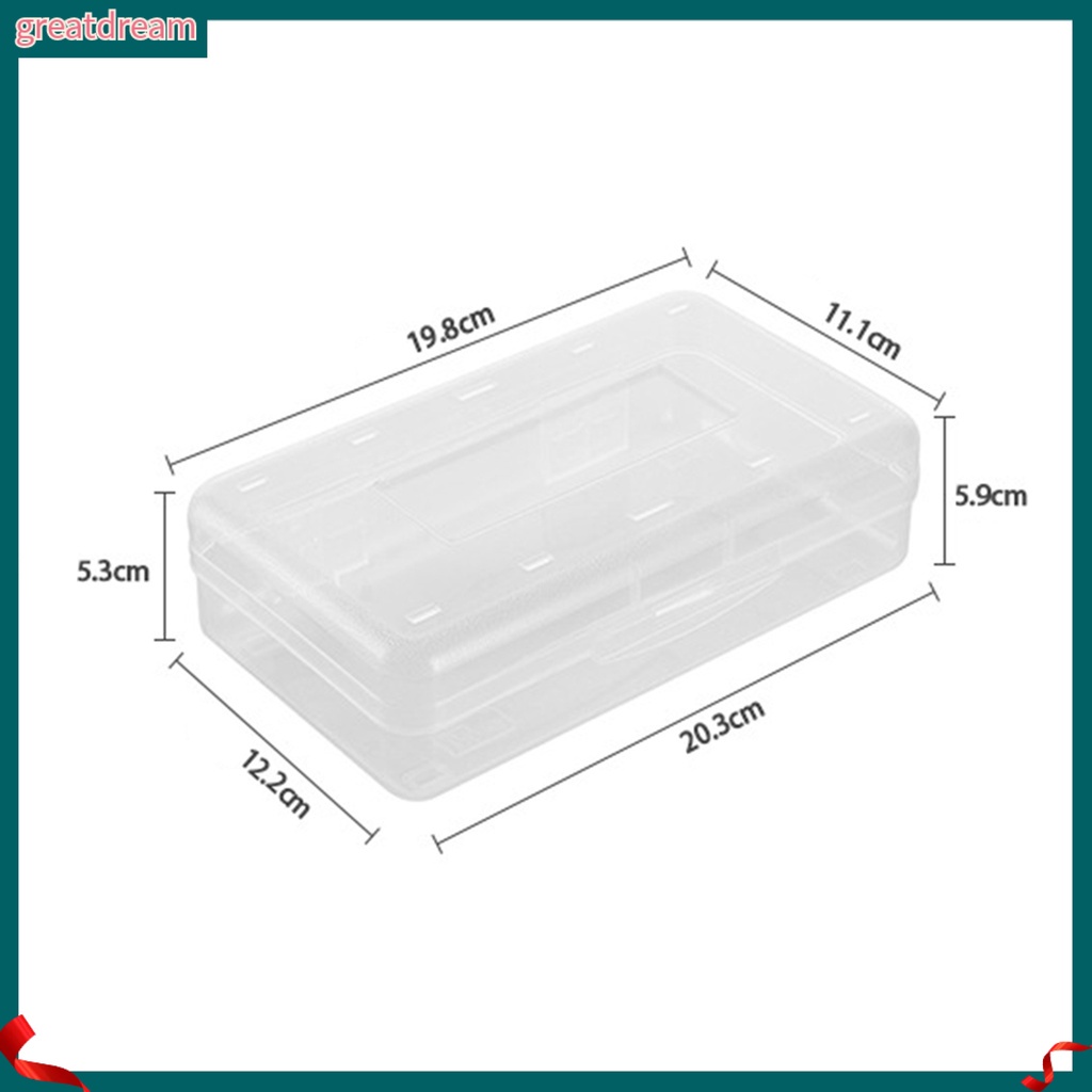 Premium Durable <GD> Plastic Pen Holder Daily Life Large Capacity Stationery Boxes Must - Image 3