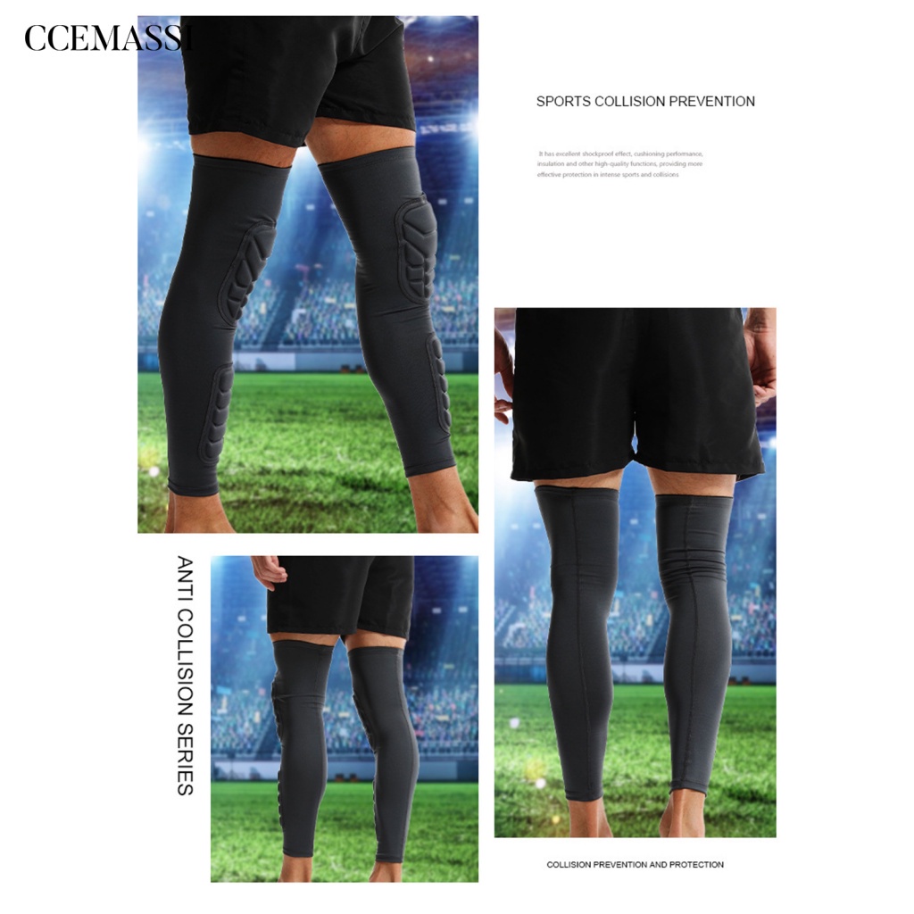 Quality Have CS.B Sports Shin Guards Soccer Premium Knee Pad Guard Breathable Impact Resistant Protective Foo - Image 5