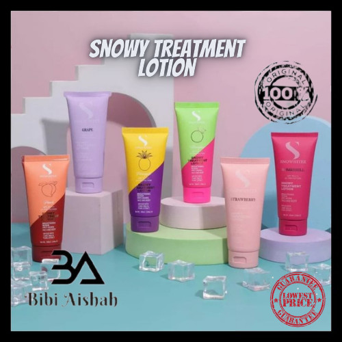 Losyen SNOWY SNOWHITEE LOTION TREATMENT SUSU UNTA /INSTANT/BODY viral termurah original hq