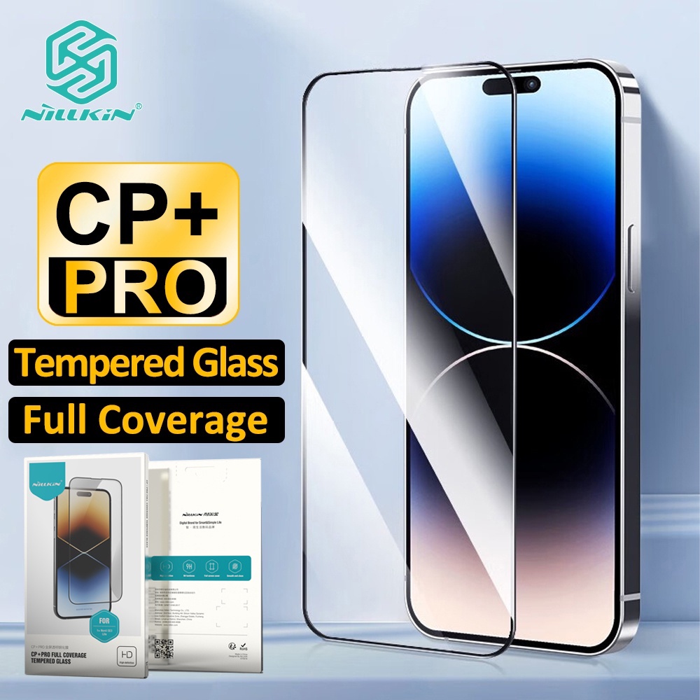 Nillkin 9H Explosion-Proof Tempered Glass For iPhone 15 Pro Max 15 Plus 15 Pro Full Coverage Anti-Glare Screen Protector