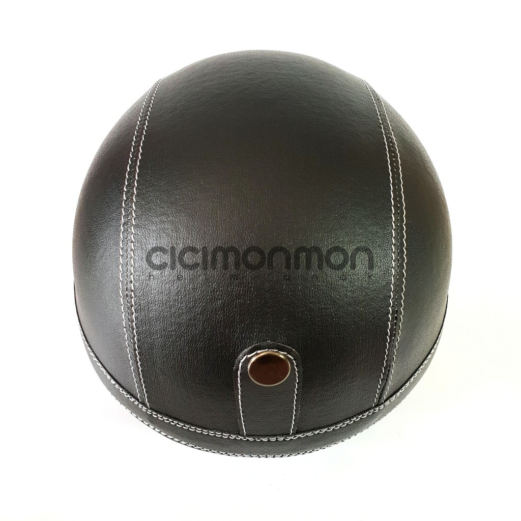 Premium Have HITAM Super Quality Black Toddler Casual Retro Helmet Reliable - Image 3