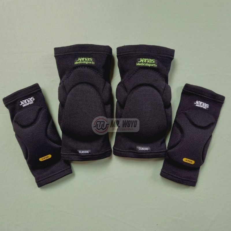 Essential Purpose HITAM Kneepad futsal jonas maxim v3 Black elbowpad neo knee pad elbow Quality Durable - Image 2