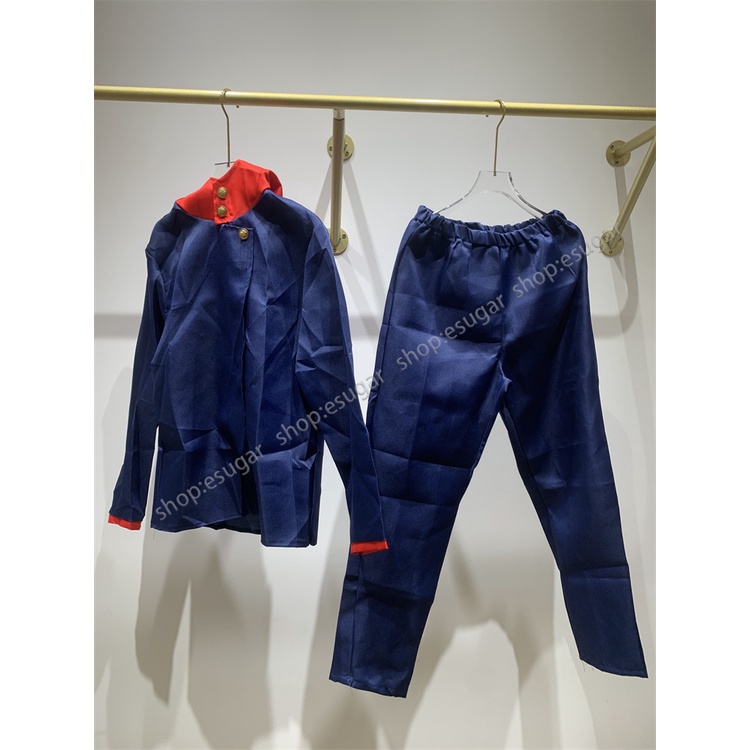 Jujutsu Kaisen Cosplay Costume Anime Itadori Yuji Top Pants Set Uniform Necklace Ring Wig Outfits for Men