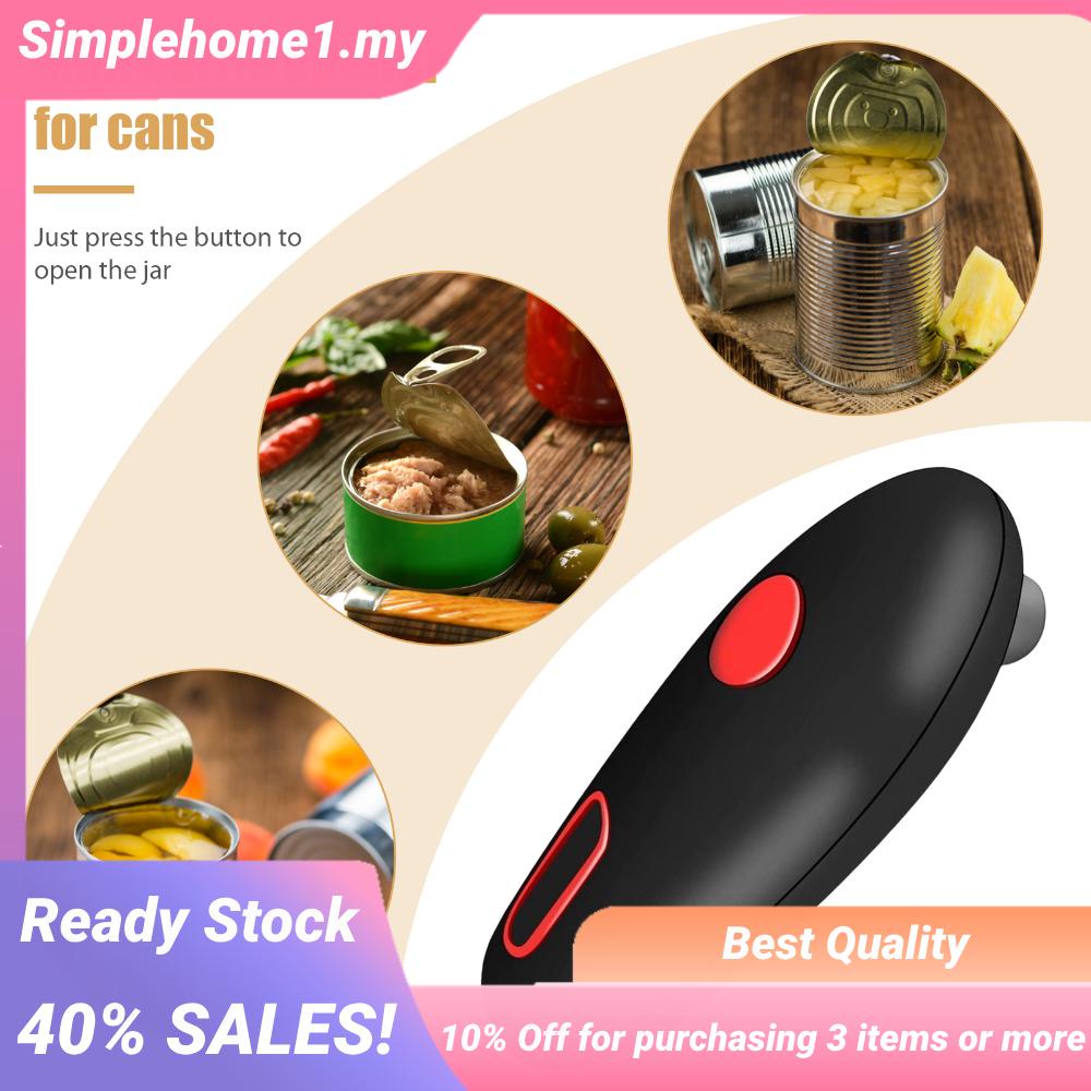 Electric Can Opener Battery Powered Mini Automatic Bottle Opener Kitchen Tool