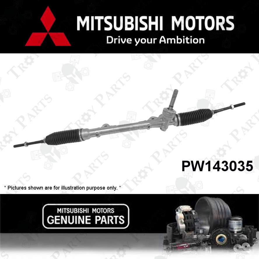 (1pc) Original Mitsubishi Steering Rack Assy Assembly PW143035 for Proton Inspira Mitsubishi Lancer 