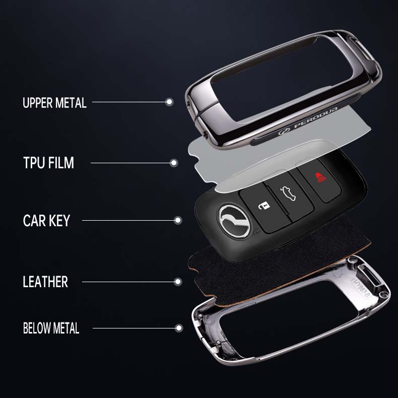 Purpose Have Perodua New Alza 2022 Myvi Axia 2023 Ativa Alloy Key Cover Keyless Car Case Remote Accessorie - Image 4