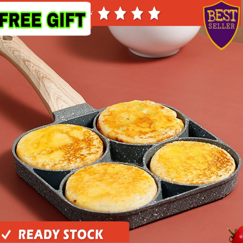 Pack Of 2 Mini Frying Pan, Mini Non-stick Pan, Fried Egg Pan, Egg Frying  Pan, Non-stick Omelet Pan With Insulating Protective Handle For Frying Eggs