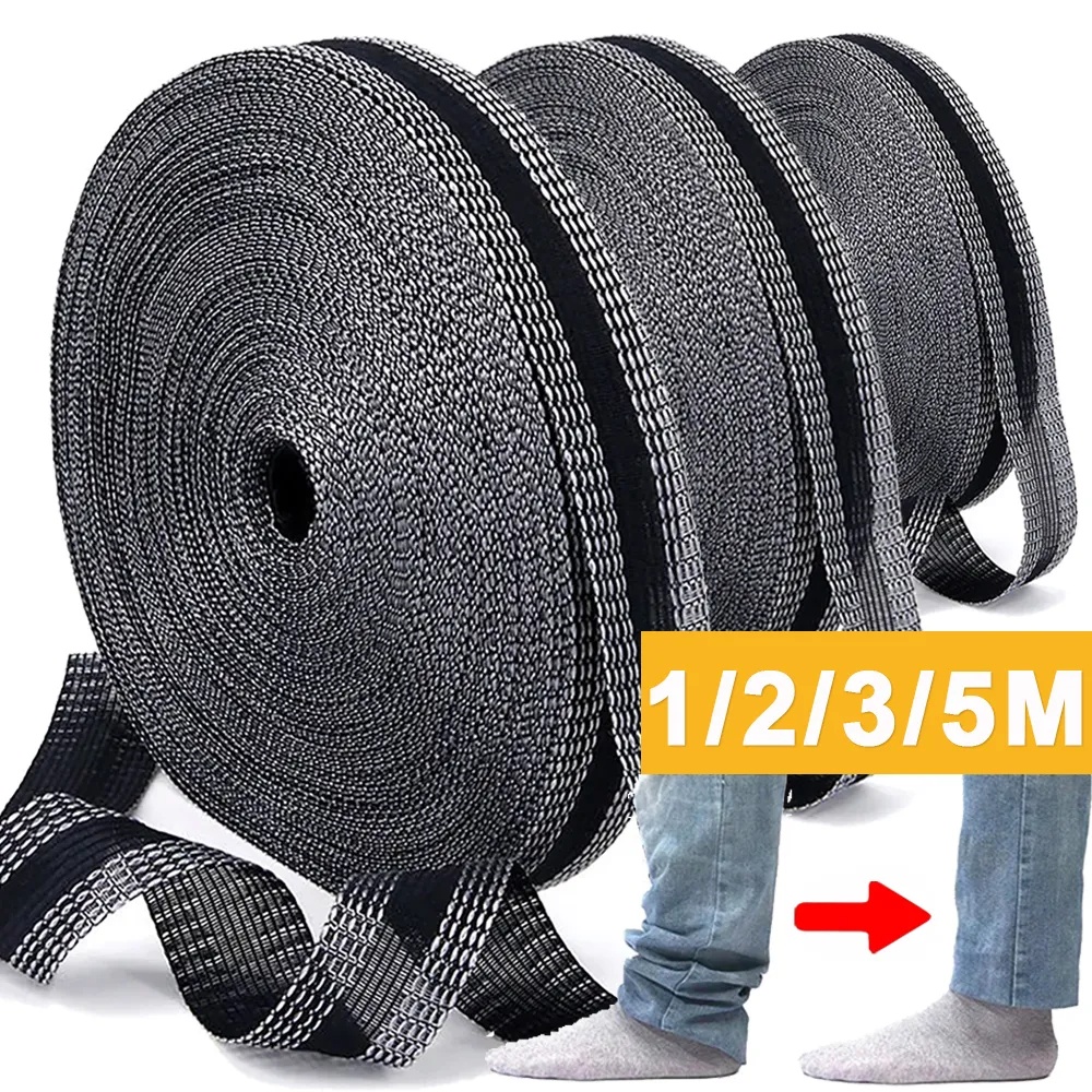 1/2/3/5M Self-Adhesive Pants Edge Paste / Iron-on Pants Edge Shorten Tools / Shorten Repair Jean Clothing Length Tape / No Sew Hemming Patch / Apparel DIY Sewing Accessories