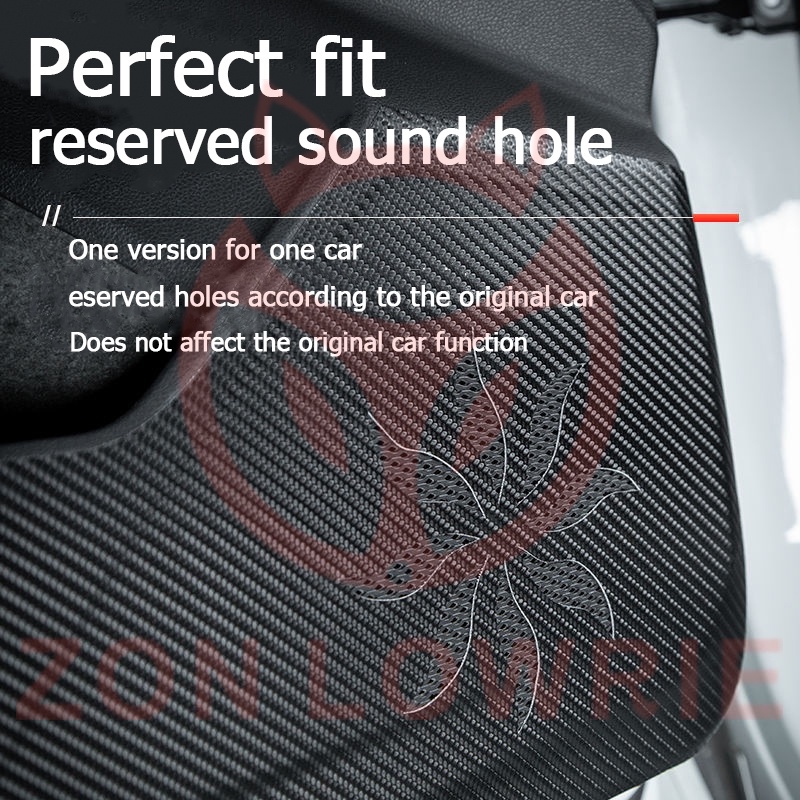 Have Quality TOYOTA CROSS 2019-2022 door anti-kick sticker carbon fiber leather cloth COROLLA CC protection co-pilot ... - Image 2