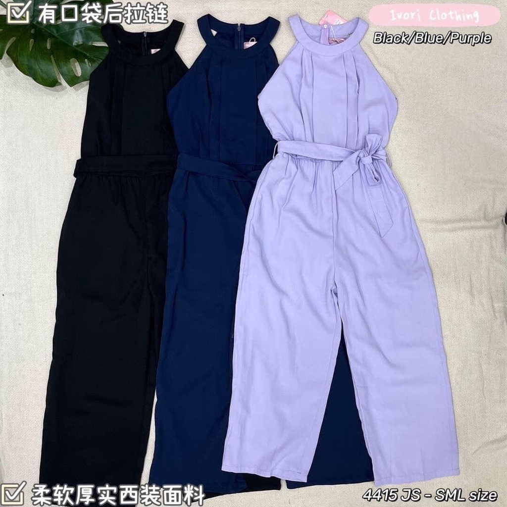 IVORI 4415 连体裤Jumpsuit 原价RM89🔥优惠价RM79 casual wear lovito