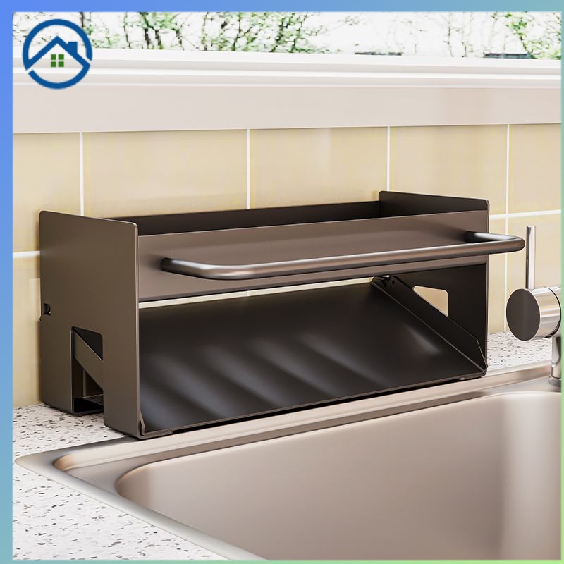 Drainage rack  kitchen storage rack sink cloth basket  countertop  faucet sponge dishwasher  storage rack