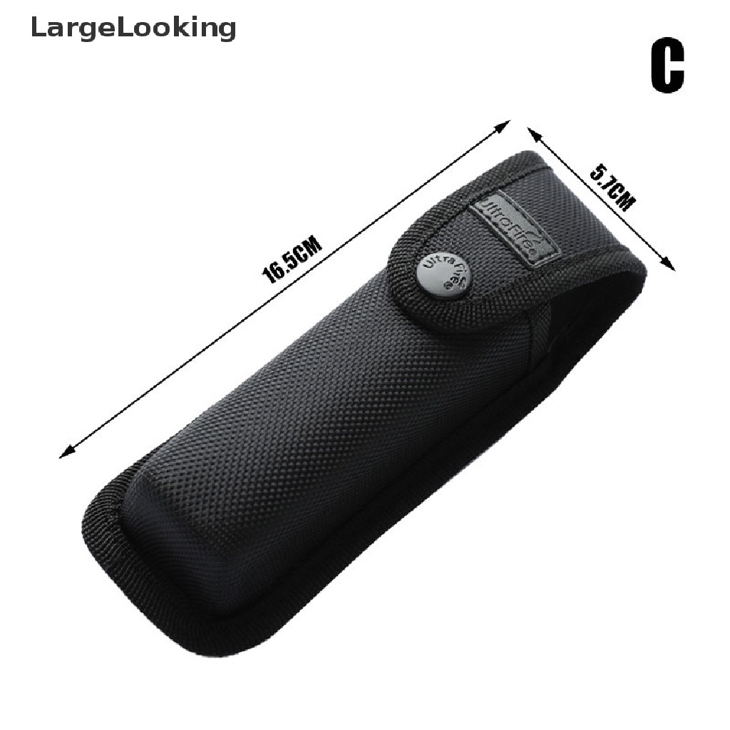 Professional Duty LargeLooking Tactical Flashlight Holster Pouch Belt Clip Outdoor EDC Tool Holder nice shopping Hard... - Image 3