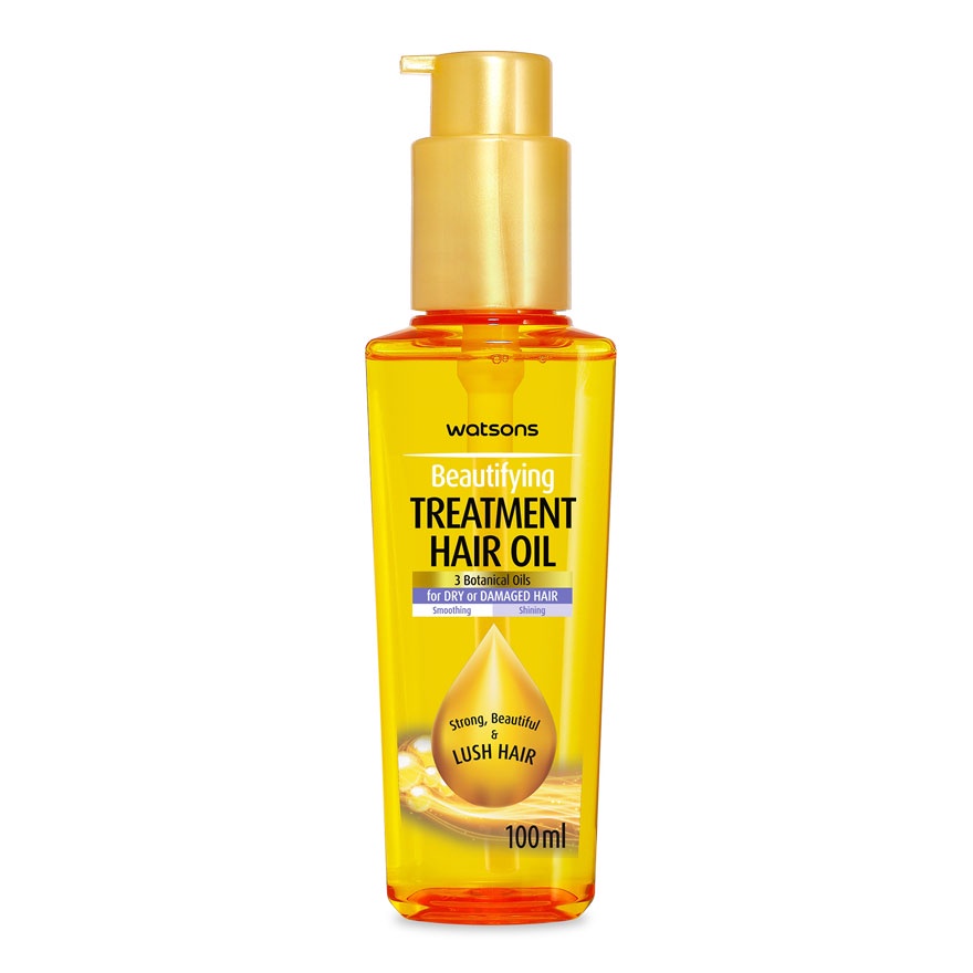 WATSONS Beautifying Treatment Hair Oil 100ml PGMall