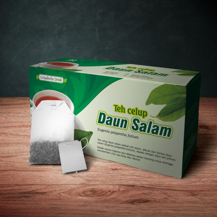 Have Durable Teh Daun Salam Griya Herba Minuman Herbal Celup Isi 20 Kolesterol Maag - Image 3