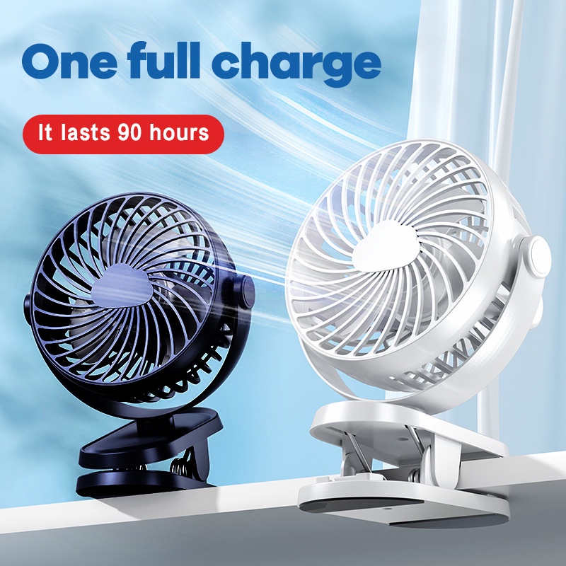 Mini USB Clip Fan Mini Fan Rotating Mini Table Portable USB Clip Small Portable Table Fan