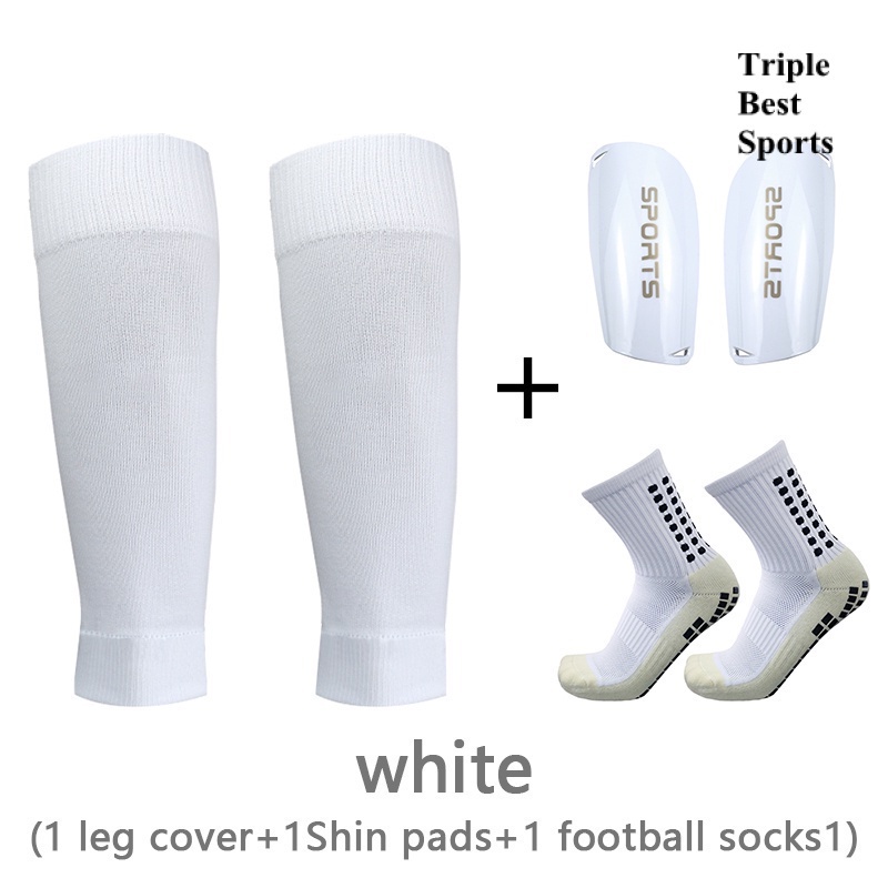 Must Quality 1 Set Mens Adults Kids Childrens Teenagers Elastic Leg Covers Soccer Football Shin Guards PadS Gear Exer... - Image 2