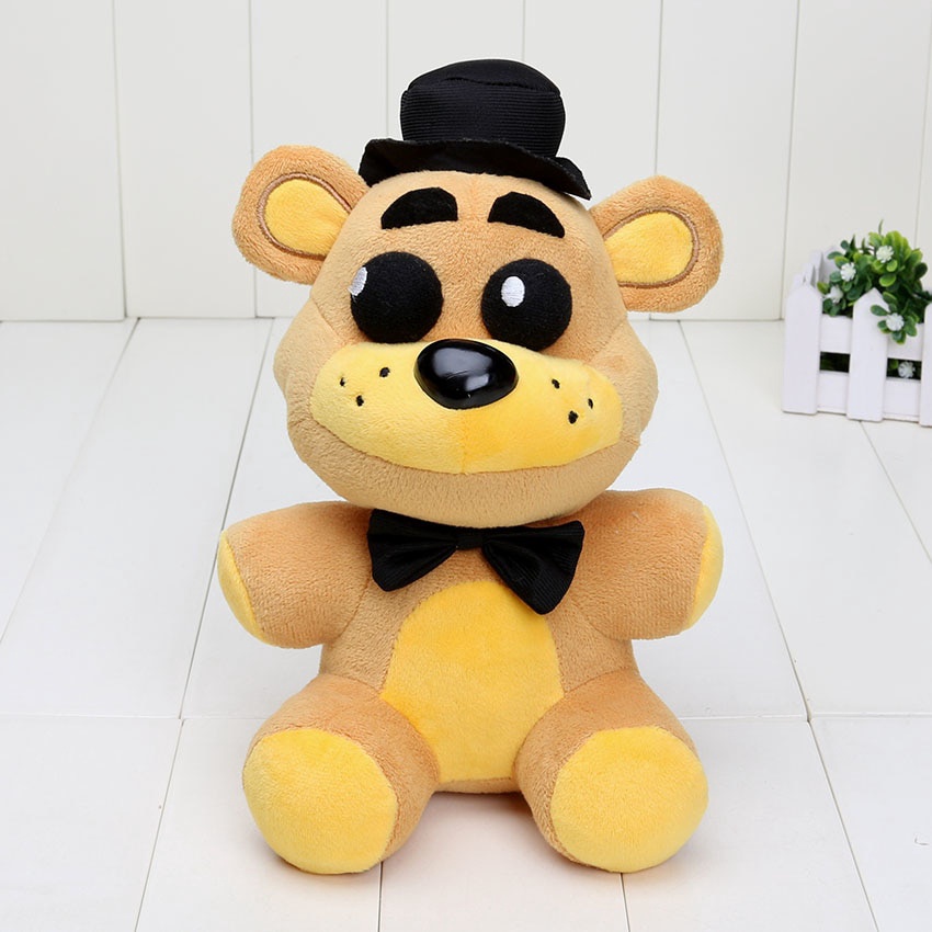 Quality Durable 25cm Five Nights Freddy's FNAF Golden Freddy foxy Bonnie Chica stuffed doll Purpose - Image 5