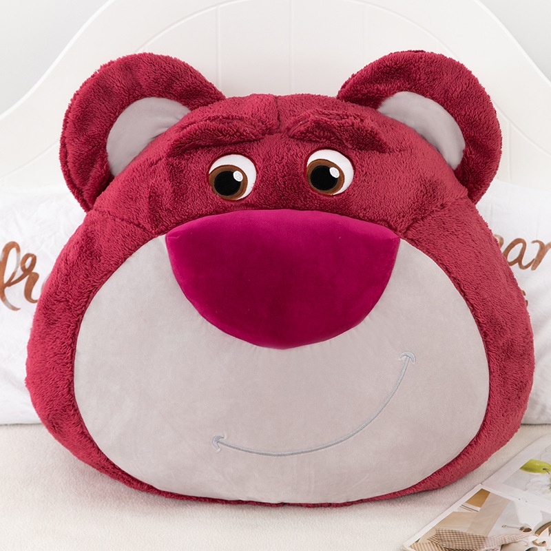 Purpose Must Strawberry Bear Pillow Doll Plush Toys Home Bedroom Sofa Cushions Girls Gifts Company Durable - Image 5