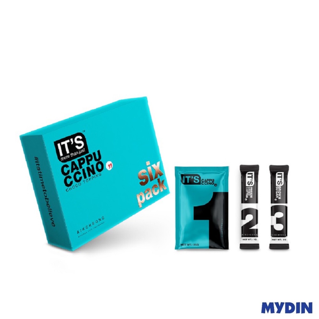 Aik Cheong Cappuccino Choco Topping - Minuman Segera