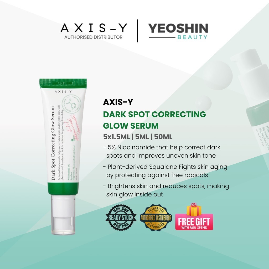 Axis-Y Dark Spot Correcting Glow Serum 5ml / 7.5ml / 50ml