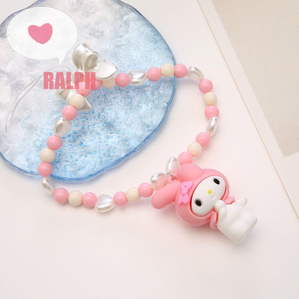 RALPH Mobile Phone Chain Women Girls Jewelry Anti-Fall Cinnamoroll Anti-Lost Phone Lanyard Pendant Telephone Cord Telephone Jewelry Hanging Rope Mobile Strap