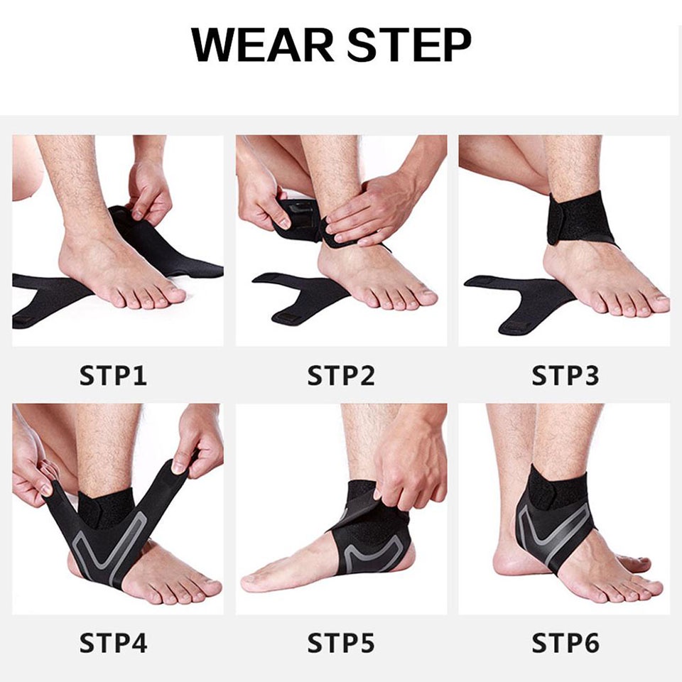Versatile Purpose Aolikes Pain Relief Ankle Brace Guard Plantar Fasciitis (1 Pair) - Image 5