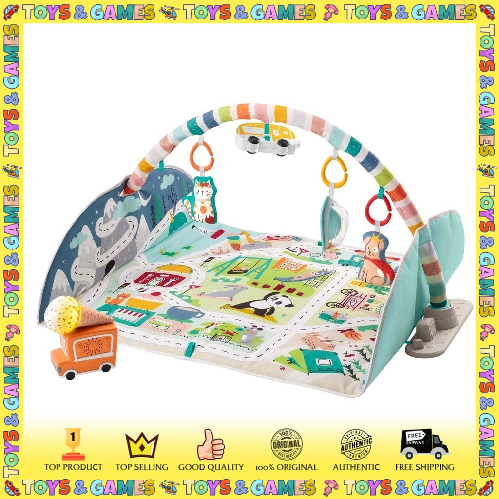 Fisher Price Activity City Play Gym to Jumbo Extend Play Mat For Infant Baby To Kids Ready Stock