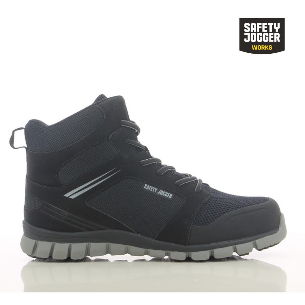 Safety Jogger ABSOLUTE Black Extreme light mid-cut ESD safety shoe