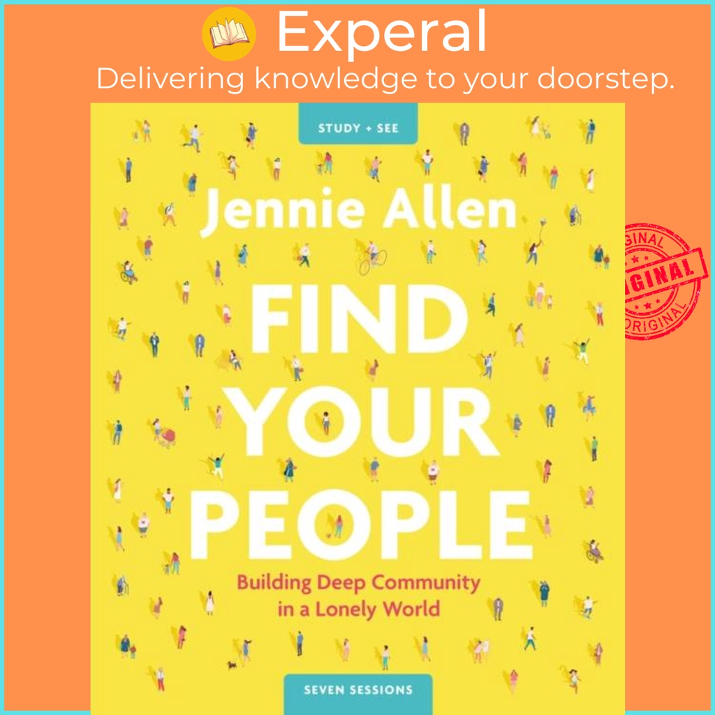 [English - 100% Original] - Find Your People Bible Study Guide plus Streaming Vi by Jennie Allen (UK edition, paperback)