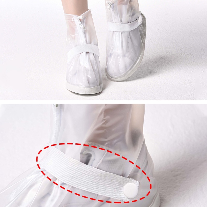 Athletic Breathable Rain Boot Shoe Cover Waterproof Anti Slip Motorcycle Sarung Kasut Hujan 加厚雨鞋