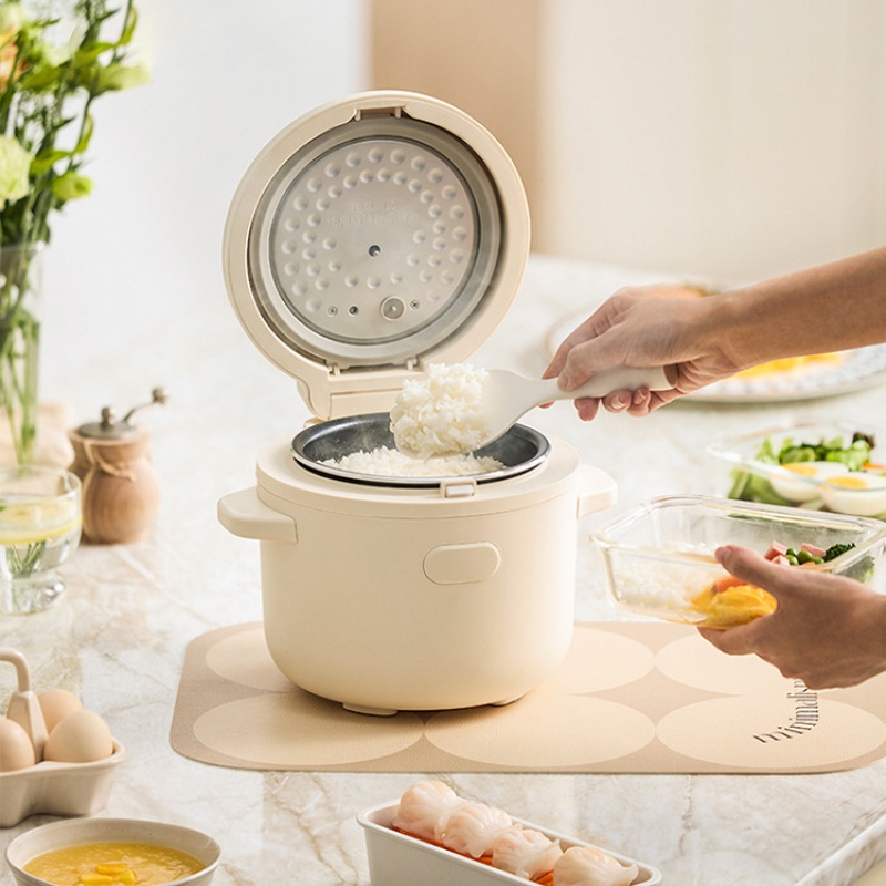 Bruno Small Rice Pier Rice Cooker Household 1.5L Small Capacity Smart Appointment Micro-Pressure Multi-Function Menu Rice Cooker