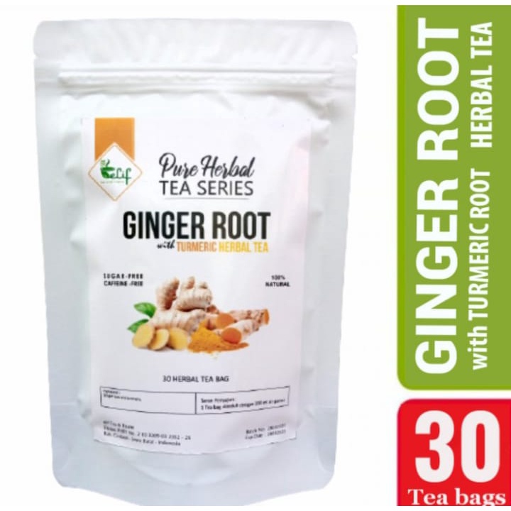 Outdoor Travel ELIF TEA Ginger Turmeric Teh Jahe Kunyit Pure Herbal Series 30 Bag v1
