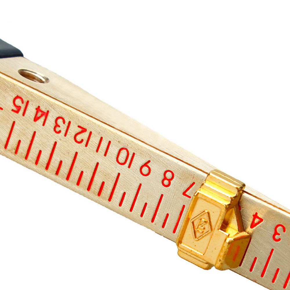 Workshop Build DYRUIDOJ 1-15mm Vernier Caliper Engineering Detection Ruler Feeler Gauge Engineer Measure Tool Flatnes... - Image 2