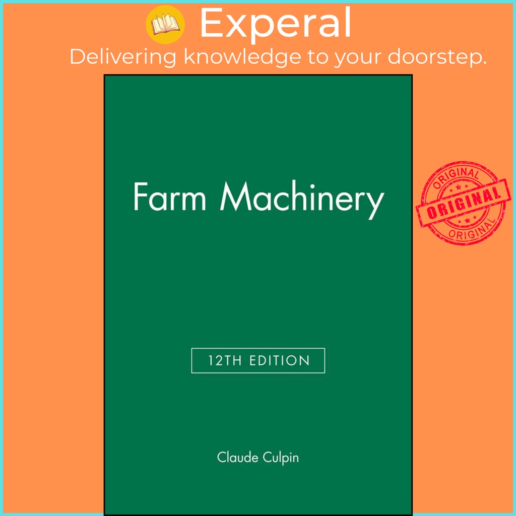 [English - 100% Original] - Farm Machinery by Claude Culpin (US edition, paperback)