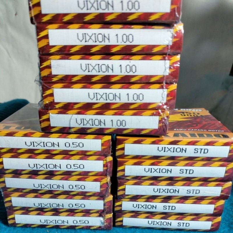PISTONRing PIR SEKER SEHER VIXION VIXION NEW STD 50 100 NOBRAND