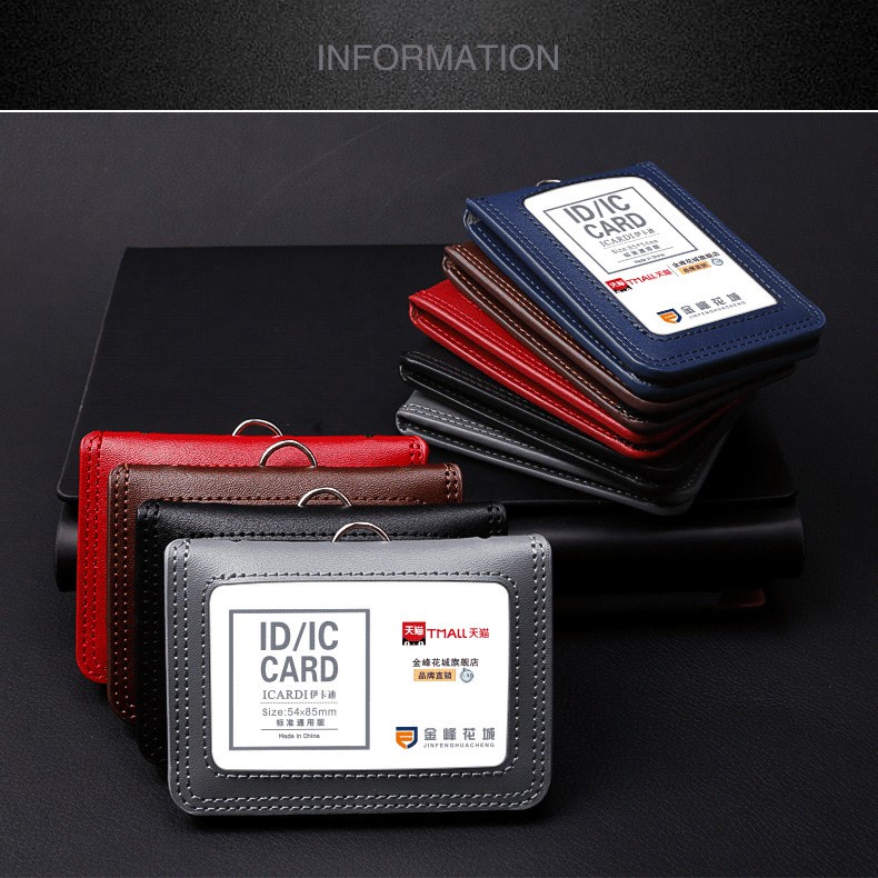 Must Have Leather Badge Holder Kad ID Premium Reporter Security Military Style Purpose - Image 3