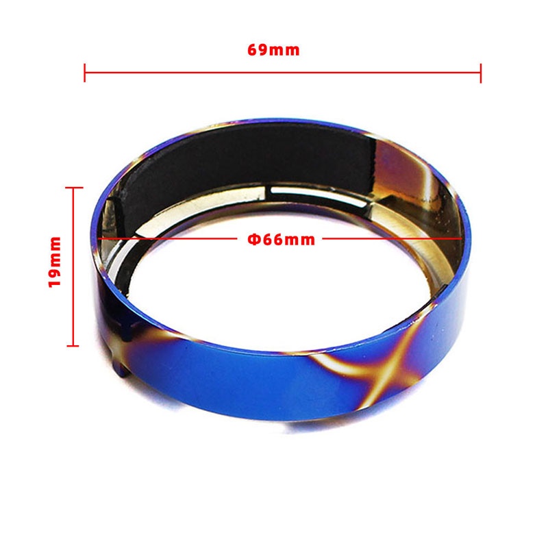 Have Durable 【ITSOK】DEFI A1 Cf BF METER COVER TITANIUM 60MM Must - Image 2