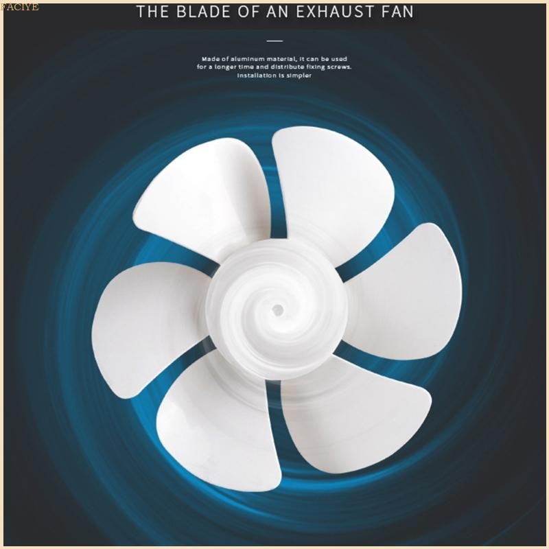 FACY Exhaust Fan Standing Pedestal Fan Table Fanner Plastic Fan Blade Universal