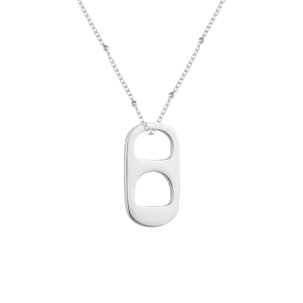 cowboy| Jewelry Elegant Jewelry Vintage Soda Tab Pendant Necklace Stylish Clavicle Chain for Everyday Wear and Parties Unisex Minimalist Jewelry for Dating Retro Fashion