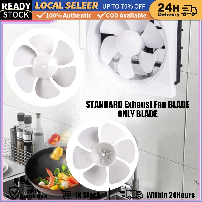 8-12Inch Exhaust Fan Blade table fan replacement Part Daun Kipas Bilah Replacement fan blades for universal exhaust fans