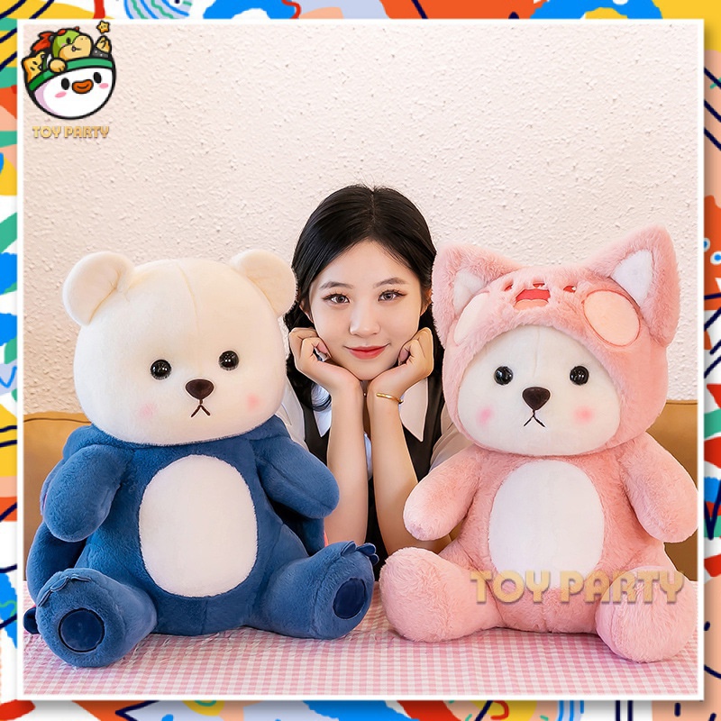 【⭐24H⭐Soft Toy】Tales Bear Cosplay Doll Cat Plushie Bear Plush Toy Doll Soft Toy Kids Birthday Gift
