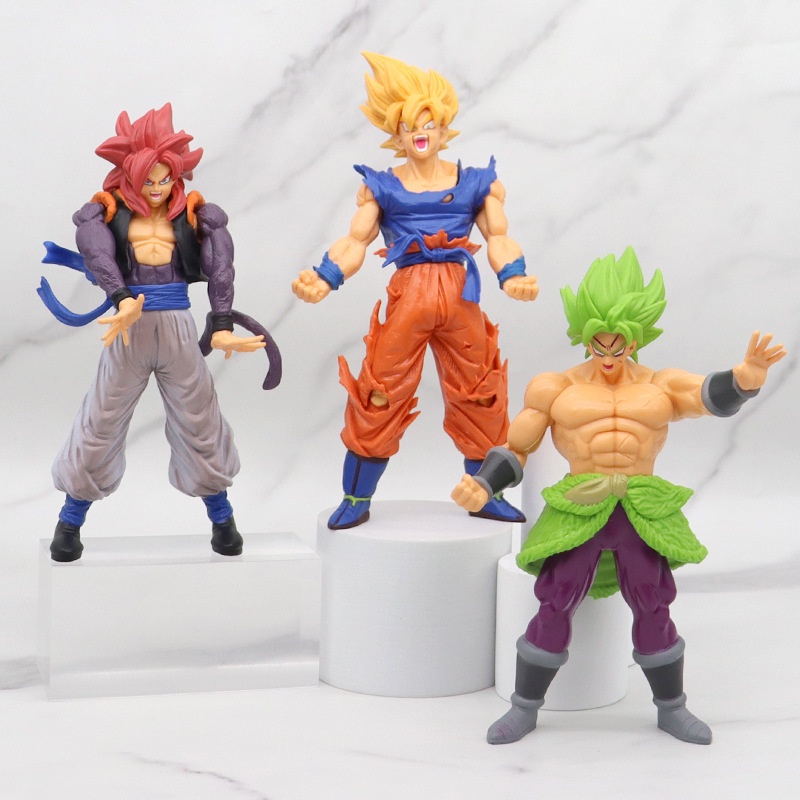Purpose Versatile Dragon Ball figures Gouku Vegeta Broli Multi Role Optional Super Saiyan Animation model toys - Image 3