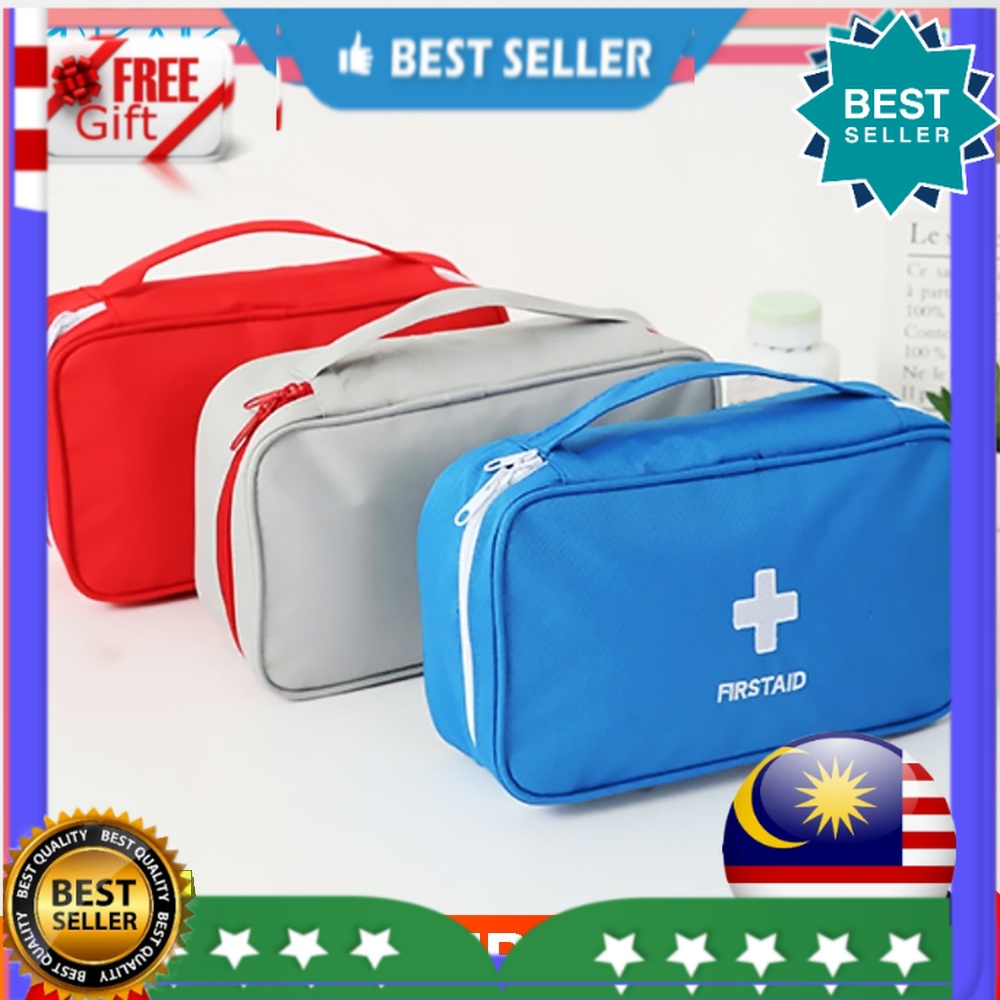 Portable First Aid Kit Storage Box Large Capacity Medicine Organizer Box  Medicine Storage Container Family Emergency Kit Box