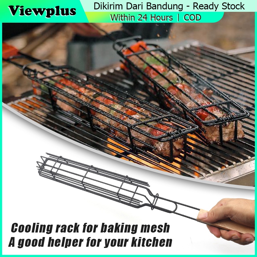 Stainless Bbq Meat Grill Tool Grilled Meat Tongs Chicken Griller Grill